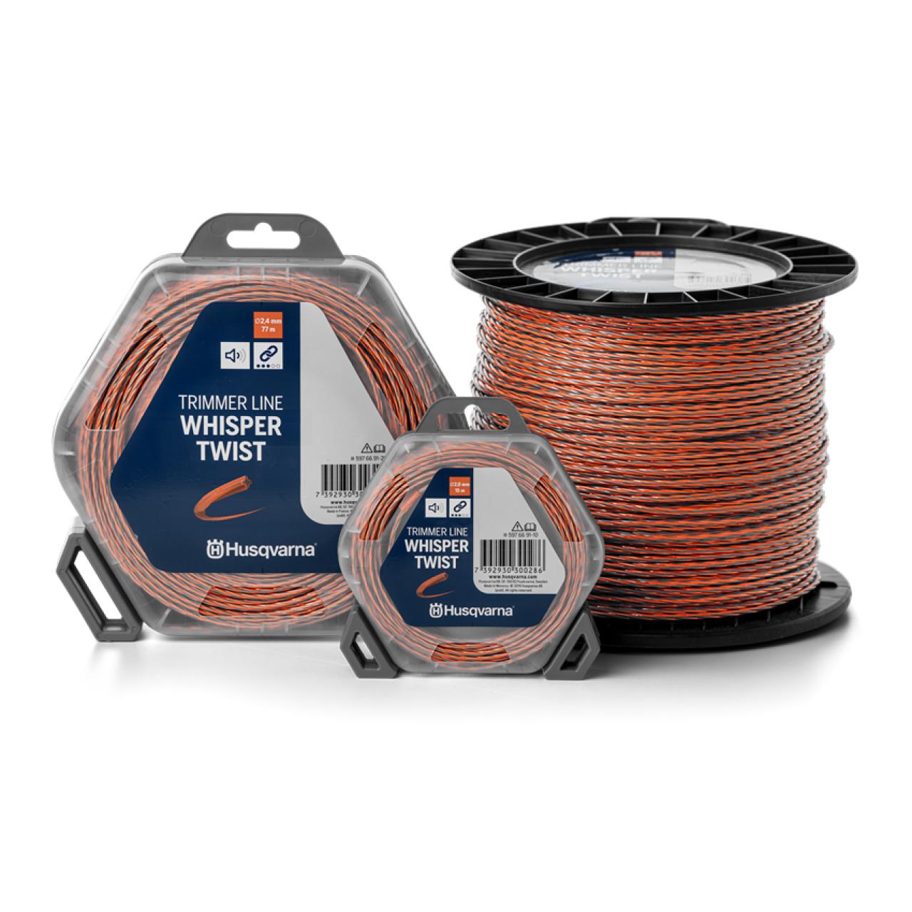 Trimmerfaden Whisper-Twist 2,0 mm 112 m