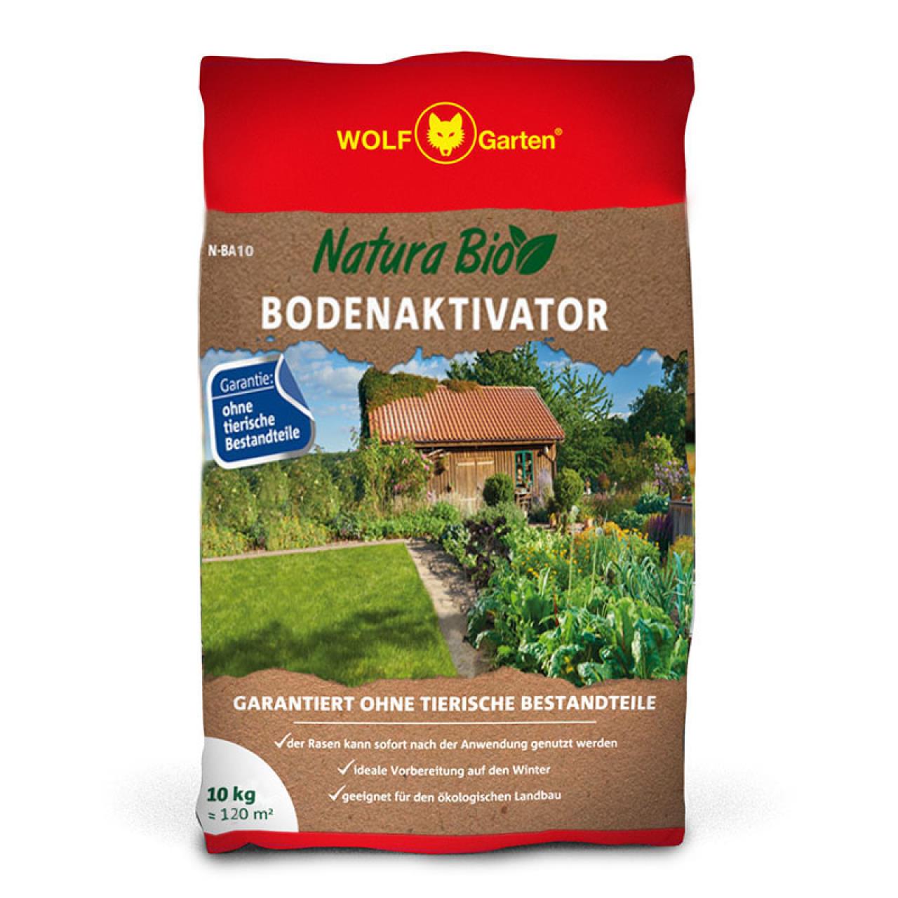 Rasendünger N-BA 10 Bodenaktivator