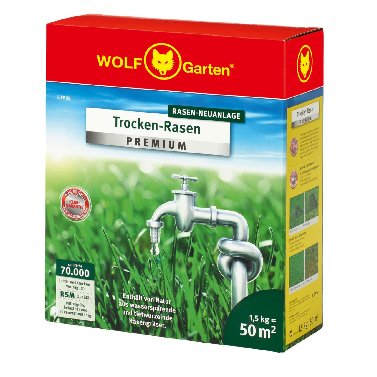 100009057 Samen Trocken-Rasen L-TP 50 Premium
